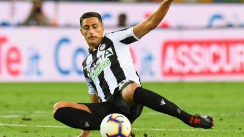 Italian midfielder banned under blasphemy rules