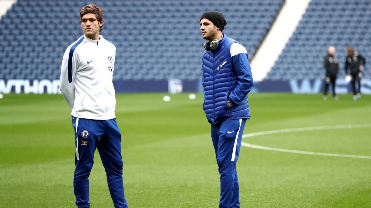 Spain name Chelsea's Marcos Alonso and Alvaro Morata in squad to face England
