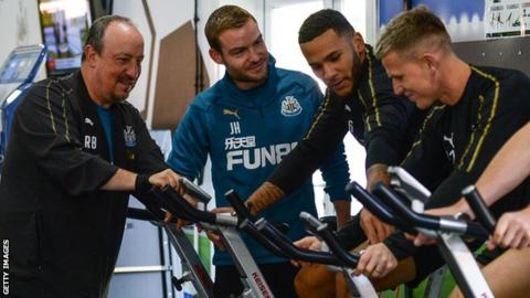 Newcastle boss Benitez plays down Lascelles-Ritchie bust-up