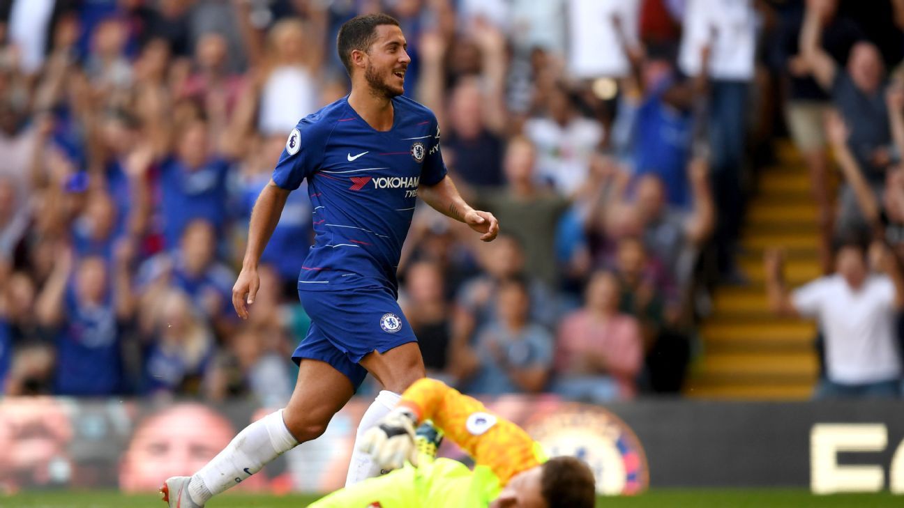 Chelsea's Eden Hazard: Maurizio Sarri style 'completely different' from Conte or Mourinho