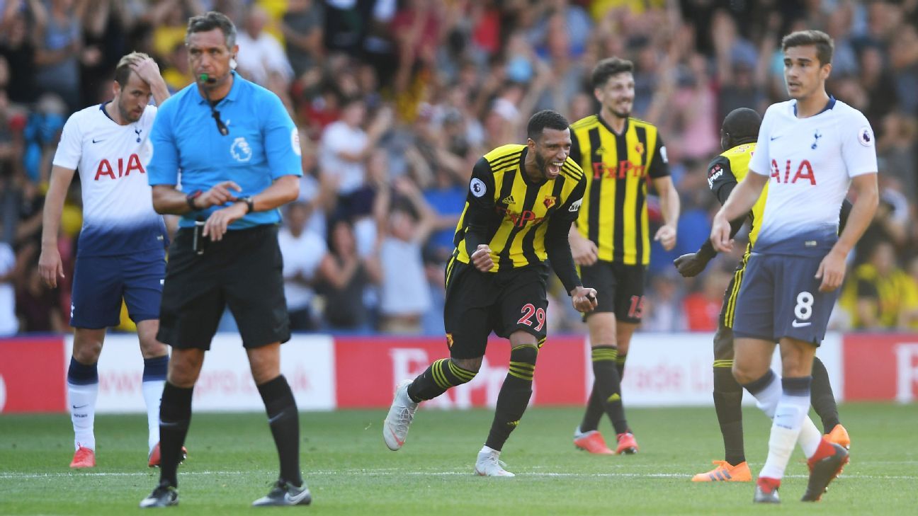 Watford maintain perfect start with stunning comeback win vs. Spurs