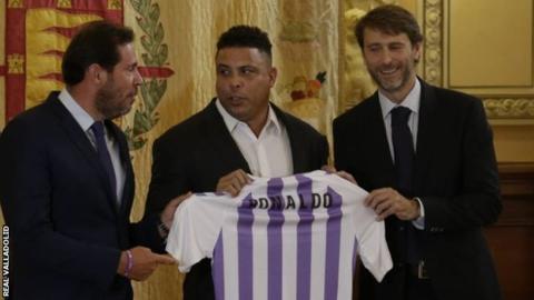 Ronaldo buys controlling stake in Real Valladolid