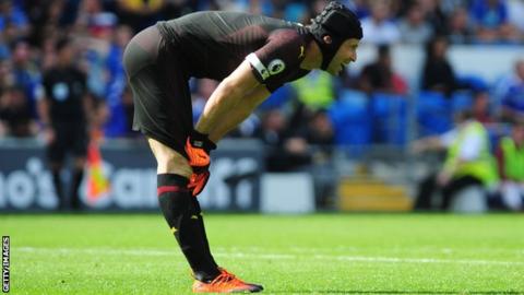 Watford keeper Foster 'feels sorry' for Arsenal's Cech