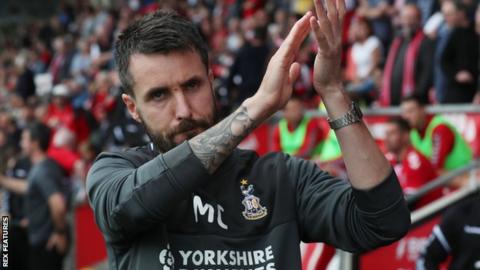 Bradford City sack manager Collins after six matches