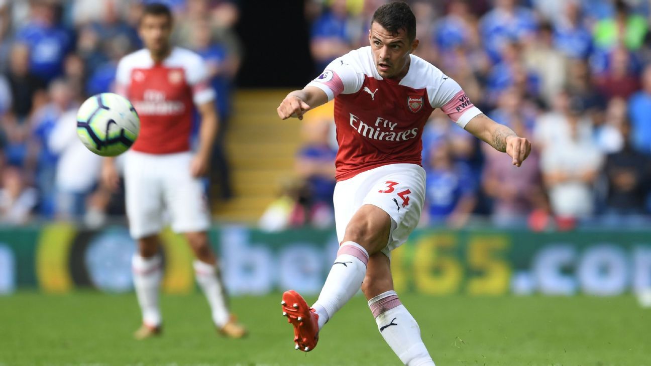 Granit Xhaka under pressure as Arsenal fans' clamour for Lucas Torreira grows