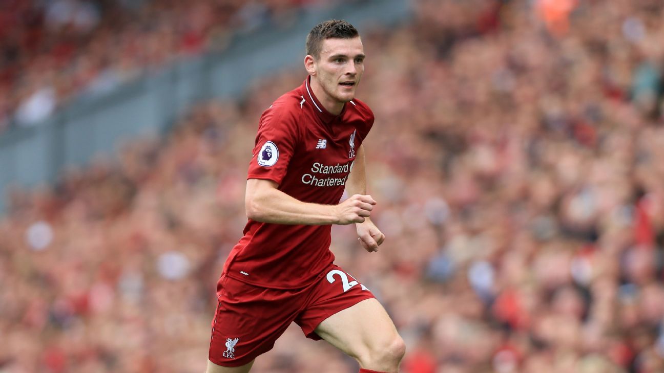 Liverpool already benefitting from throw-in coach - Andrew Robertson