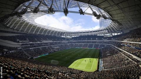 Tottenham fans to see inside new stadium in video game