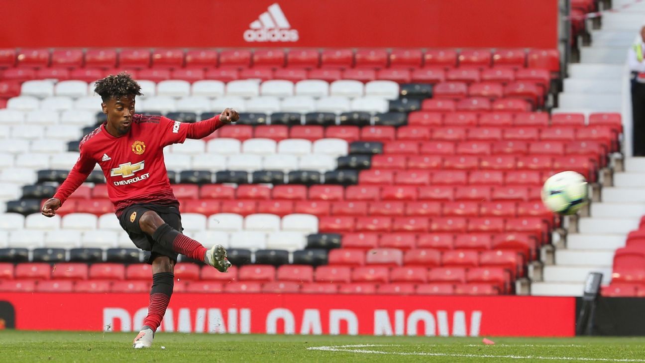 Manchester United's Angel Gomes, 18, ignoring hype; 'Old Trafford is the dream'