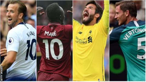 Premier League: Tottenham v Liverpool - pick your combined XI