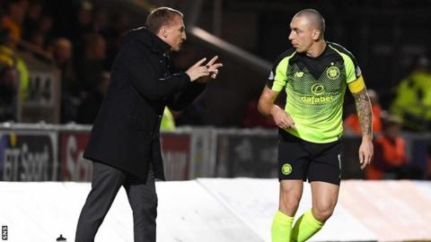 'Not one of their better games': Rodgers unhappy with officials at St Mirren