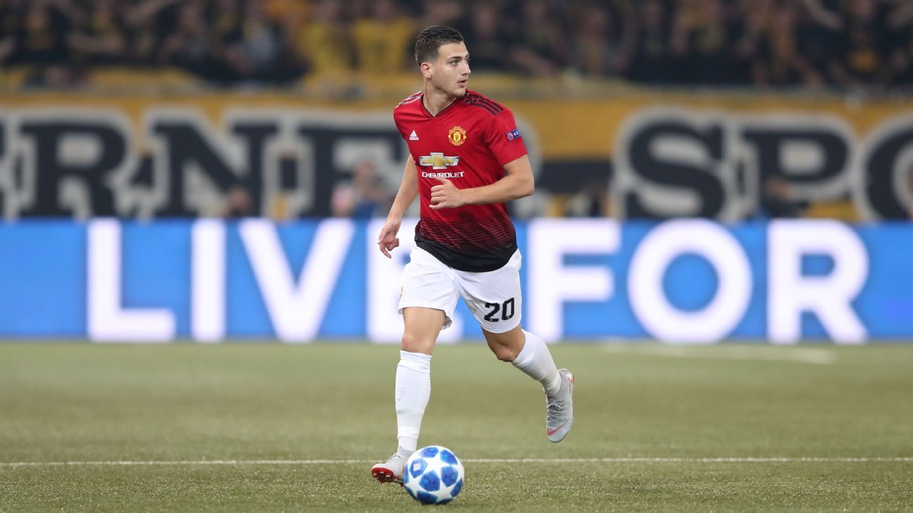Jose Mourinho tells Diogo Dalot to wait for Premier League debut after impressing vs. Young Boys