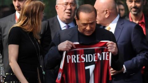 Former Italian PM Berlusconi buys lower-league club