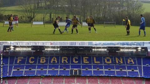 Pelynt FC - Meet the Cornish team that plays in Barcelona at the 'New Camp'