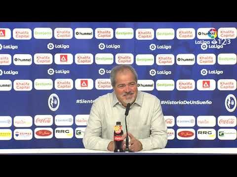 Rueda de prensa de Antonio Iriondo tras el CF Rayo vs UD Almería (2-0)