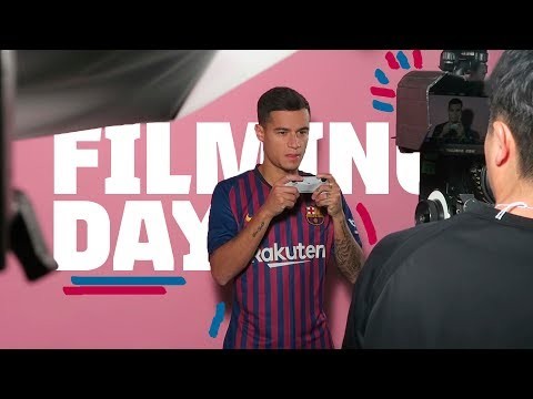 Filming day with the team! FC Barcelona VLOG