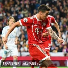 REAL MADRID not ruling out bringing James RODRIGUEZ back
