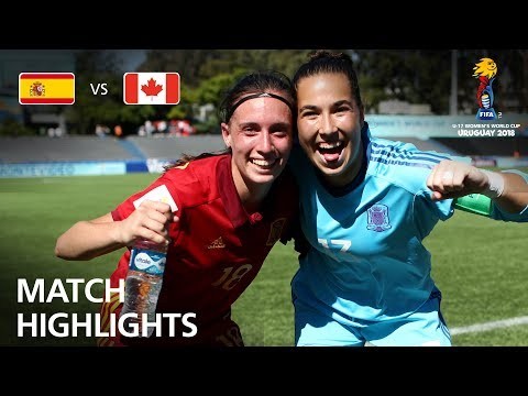 Spain v Canada  - FIFA U-17 Women’s World Cup 2018™ - Group D