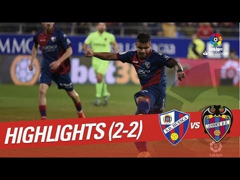 Highlights SD Huesca vs Levante UD (2-2)