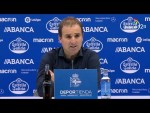 Rueda de prensa de Jagoba Arrasate tras el RC Deportivo vs CA Osasuna (2-0)