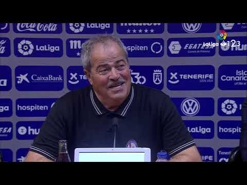 Rueda de prensa de Antonio Iriondo tras el CD Tenerife vs CF Rayo (2-1)