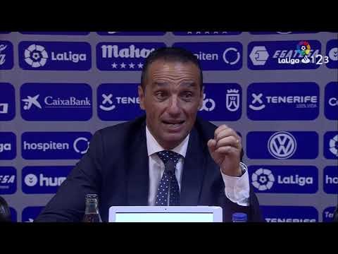 Rueda de prensa de José Luis Oltra tras el CD Tenerife vs CF Rayo (2-1)