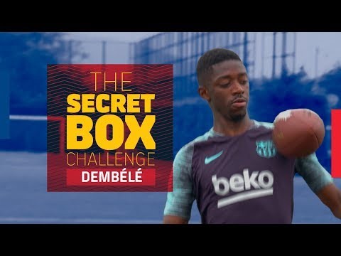 THE SECRET BOX CHALLENGE | Ousmane Dembélé