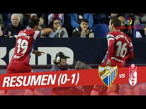 Resumen de Málaga CF vs Granada CF (0-1)