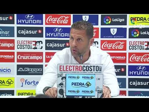 Rueda de prensa de Curro Torres tras el Córdoba CF vs Elche CF (1-1)
