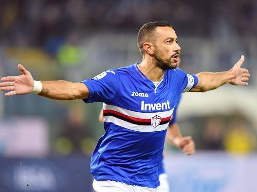Quagliarella inspires Sampdoria to Bologna win