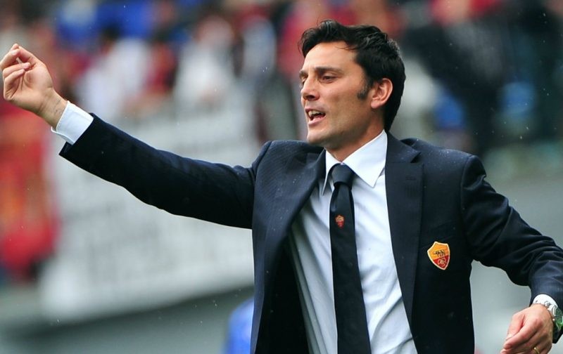 Roma ready Montella return as pressure mounts on Di Francesco