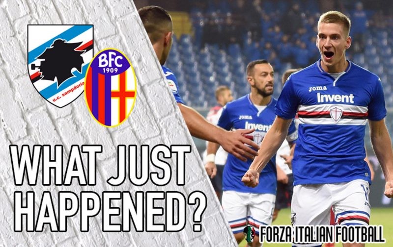 VIDEO: Sampdoria 4-1 Bologna – What Just Happened?