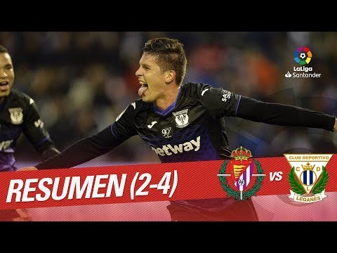 Resumen de Real Valladolid vs CD Leganés (2-4)