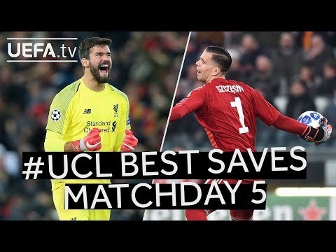 ALISSON, SZCZ?SNY: #UCL BEST SAVES, Matchday 5