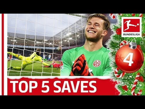 Top 5 Saves - Loris Karius | Bundesliga 2018 Advent Calendar 4