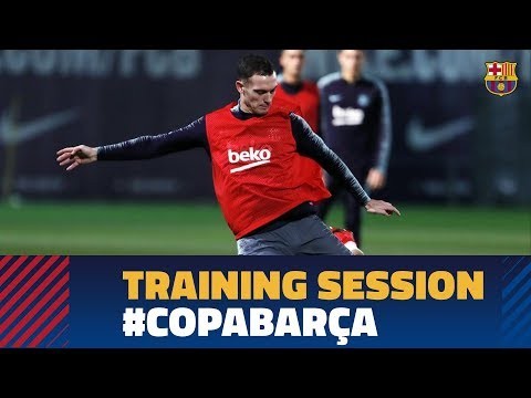 Last training session before the cup match against Cultural