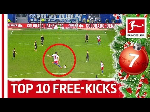 Top 10 Long-Range Free-Kick Goals - Bundesliga 2018 Advent Calendar 7