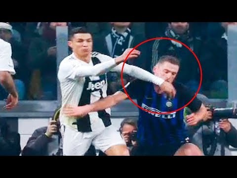 Brutal Elbows in Football ? HD