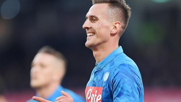Napoli cruise to easy Frosinone win