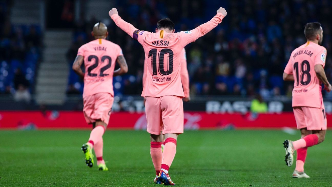Lionel Messi is 10/10 perfection as Barcelona take derby honours