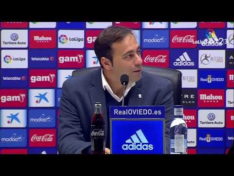 Rueda de prensa de Fran Fernández tras el Real Oviedo vs UD Almería (1-2)