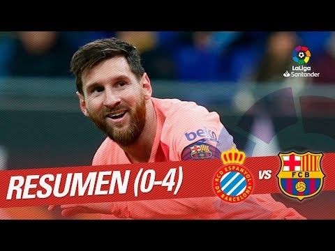 Resumen de RCD Espanyol vs FC Barcelona (0-4)