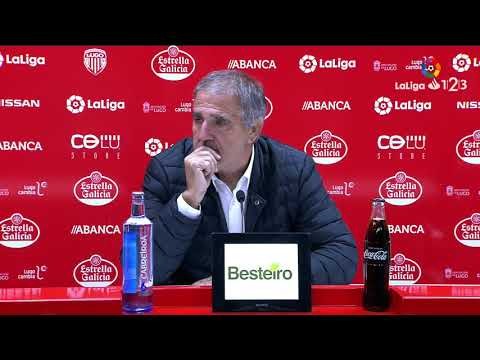 Rueda de prensa de Paco Herrera tras el CD Lugo vs UD Las Palmas (4-2)