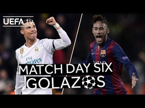 RONALDO, NEYMAR: GREAT #UCL Matchday Six GOALS!!