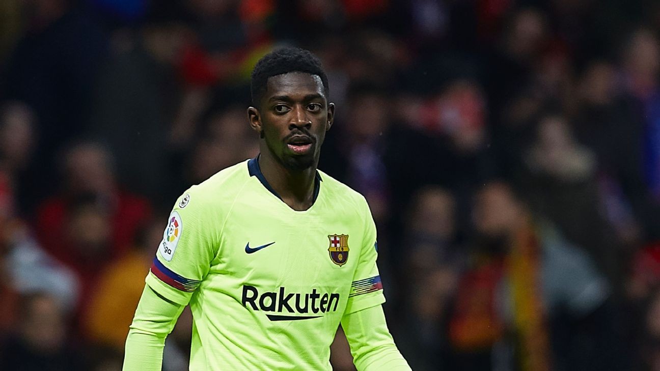 Barca security sent to find Ousmane Dembele after he was two hours late for training - sources