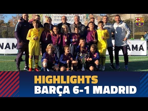 [HIGHLIGHTS] FC Barcelona U10A 6-1 REAL MADRID