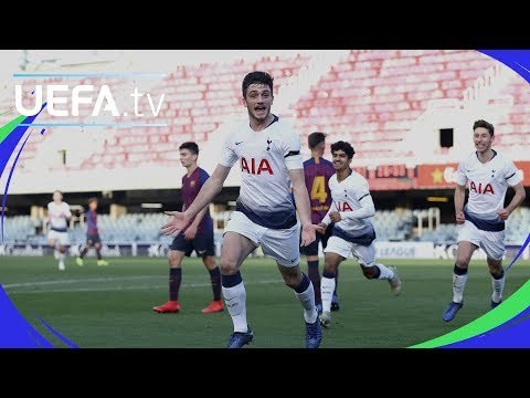 Youth League highlights: Barcelona 0-2 Tottenham