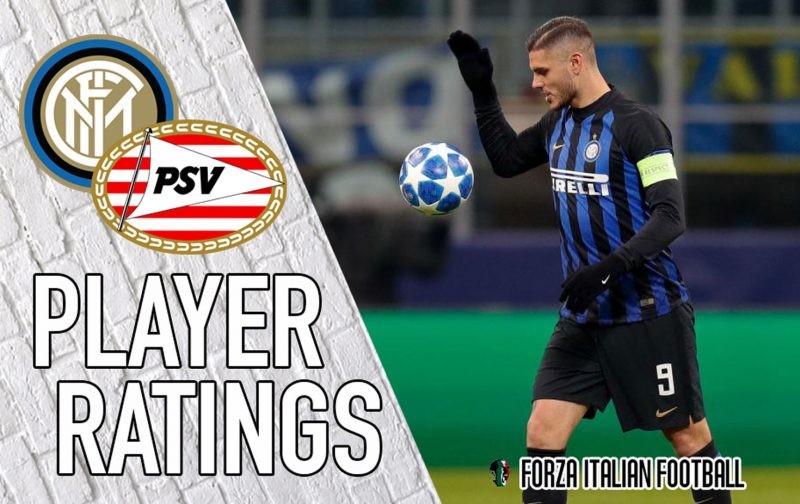 Inter Player Ratings: Icardi and Politano can’t keep Champions League dream alive