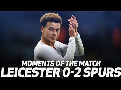 MOUSSA SISSOKO'S WATER FIGHT! | MOMENTS OF THE MATCH | Leicester 0-2 Spurs
