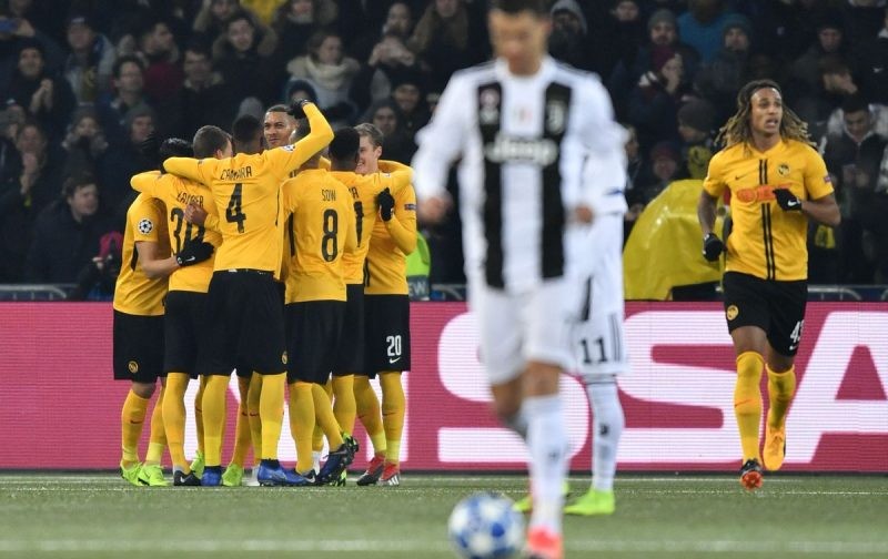 Juventus stunned by valiant Young Boys in Champions League