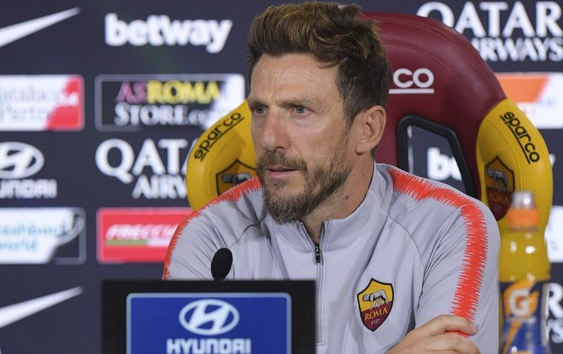 Di Francesco: I cannot defend Roma’s defensive play